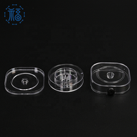 Bobine écologique transparente de 69 mm avec boîte de rangement pour ligne de pêche, fil à tricoter à la main, plastique durable, commandes personnalisées en usine