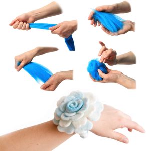 100% laine mérinos fil à tricoter itinérant bricolage cadeau unique pour son cadeau de noël promotion de feutrage humide gros fil géant fil épais - Product Image 5