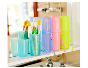 Portable Customized Traveling Plastic <b>Toothbrush</b> <b>Case</b> Storage Box Wash Cup - Product Image 4