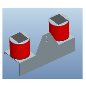 Feu de signalisation LED haute tension Dx Jss100 Jsd en aluminium 1W, feu d'avertissement pour la protection des lignes électriques - Product Image 4