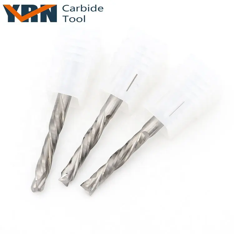 Compression End Mill Cutting Tools For Wood Tungsten Carbide End Mills Tool Wood