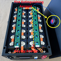 Stock UE Batterie 380Ah 314Ah Boîte DIY avec BMS JK 200A Aérosol Extincteur Empilable Kit DIY Boîte Lifepo4