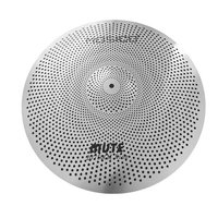 Top Sales 7Pcs MOSICO Sliver Low Volume Mute Cymbals Set for Drummers Practice With Cymbal Bag