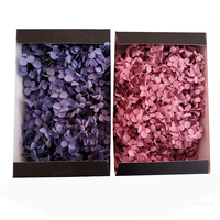 Kotak Hydrangea Awet untuk Florist DIY Dekorasi Pesta Pernikahan Festival Hadiah Buket Bunga Hydrangea Real Touch