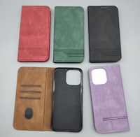Étui portefeuille en cuir professionnel pour iPhone 18 17 Air 16 15 Pro Max Plus et Samsung S26 Ultra S25 S24 A27 – Housse de protection type livre