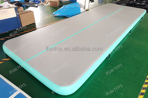 Tappetino Gonfiabile Professionale per <span class=keywords><strong>Ginnastica</strong></span>, Air Track con Pompa Elettrica, Materiale DWF Drop Stitch per Palestra/Casa/Allenamento - Product Image 6