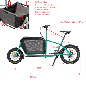 La Más Nueva Bicicleta de Carga Familiar de Dos Ruedas para Trayectos Diarios - Product Image 3
