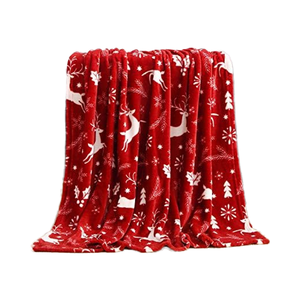 Couverture en molleton de corail élégante et confortable de luxe en velours super doux de 50x60 pouces pour la <span class=keywords><strong>literie</strong></span> d'hiver - Product Image 1