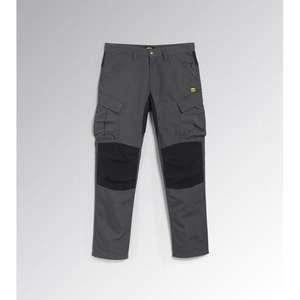 กางเกงคาร์โก้ Diadora ผ้าริปสตอปไนลอน สีดำ ไซส์ XL ทนทาน จุของได้เยอะ - Product Image 1