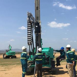 Mesin Ramming <span class=keywords><strong>Driver</strong></span> tumpukan surya untuk proyek tenaga surya - Product Image 5