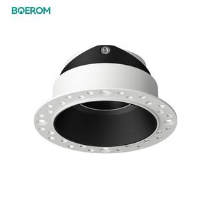 त्रिगुट रहित डाउनलाइट फ्रेम कट-आउट 70 मिमी 75 मिमी 7 डब्ल्यू 12w एम्बेडेड Gx 5.3 mr16 नेतृत्व मॉड्यूल फ्रेम - Product Image 1