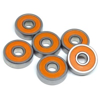Roulements à billes hybrides miniatures en céramique S696 ABEC-7 6x15x5mm en acier inoxydable résistant à la corrosion pour moulinets de pêche, voitures RC et applications médicales
