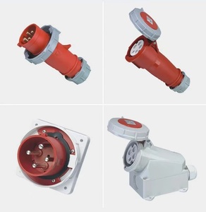 Chất lượng cao IP44 IP67 không thấm nước 3pin 4pin 5pin kết nối tiêu chuẩn Châu Âu En/IEC 60309-2 3P + N + E công nghiệp cắm kết nối - Product Image 4
