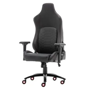 Bjflamingo – chaise pivotante de jeu, chaise inclinable de bureau et de maison