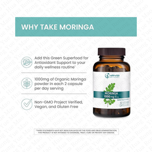 ยาแคปซูลมะรุมโอเลฟิร่าออร์แกนิกมีผงใบมะรุม - Product Image 1