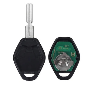 Llave Inteligente de Repuesto para Autos Serie 3 5 7 E38 E39 E46, Control <span class=keywords><strong>Remoto</strong></span> con 3 Botones, Sistema EWS, 315/433MHZ, Chip ID44 HU58 - Product Image 1