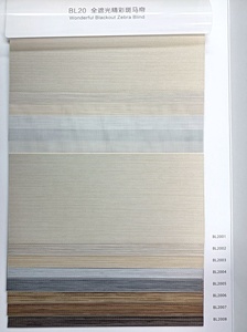 Sistema de Persiana Enrollable, Persiana Zebra, Persiana Opaca para Niños, Mango de Seguridad, Cordón, Peso - Product Image 2