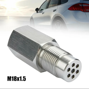 304ステンレス鋼Euro4 Euro5触媒コンバータ自動車排気システム金属キャリアM18 * 1.5触媒酸素センサー - Product Image 2