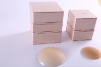 Boîte de couvertures de mamelon pâteuses en papier magnétique au fini mat de luxe Matériau recyclé dans de grandes et petites tailles multiples pour un usage cosmétique