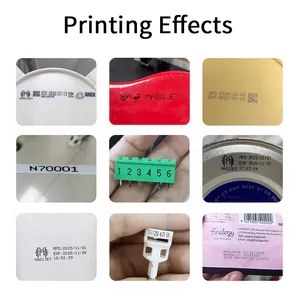 2024 Industrial CIJ Inkjet Encoding Printer Automatic Tube Leather Bill Printing Machine Factory Direct Retail Industry Printer
