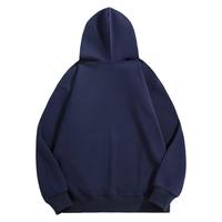 Sweat-shirts à capuche brodés de haute qualité, personnalisables avec impression en relief, pour hommes et unisexe, sweats oversize vierges pour hommes