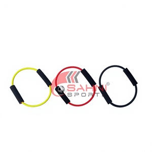 Bande de résistance portable en forme de figure 8, légère, pour fitness, réglable - Product Image 1