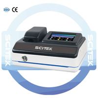 SCITEK Water Quality Meter Automatic switch Wavelength switching ± 1nmWavelength accuracy 5-inch color touch screen for Lab