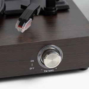 OEM prix d'usine personnalisé en bois moderne disque vinyle <span class=keywords><strong>Gramaphone</strong></span> système de sonorisation haut-parleurs externes lecteur de platine vinyle - Product Image 4