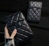 Sac bandoulière en cuir véritable ZL303, étui pour téléphone, marque tendance, haut de gamme et élégant.