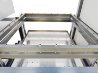 Machine à blisters polyvalente pour les articles de première nécessité et l'emballage alimentaire jetable en coque