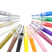 बच्चों तरल रंग मार्क Acrilyc कलर बॉक्स सेट बच्चे कला स्केच के लिए आकर्षित एक्रिलिक मैजिक पेन किट चाक Acyline पेंट copic मार्कर