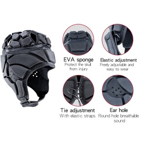 FDFIT Tùy Chỉnh Bóng Bầu Dục Bóng Đá Mỹ Đội Mũ Bảo Hiểm Visor Bóng Đá Thủ Môn Đội Mũ Bảo Hiểm Mềm Độn Rugby Mũ Bảo Vệ Xe Đạp Mũ Bảo Hiểm An Toàn - Product Image 3