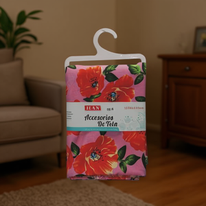 Accessorio in Tessuto 100cmx150cm con Stampa Floreale per Decorazione d'Interni - Product Image 2