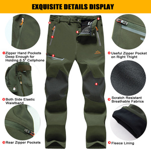 Pantalons pour hommes Pantalons de <span class=keywords><strong>randonnée</strong></span> en <span class=keywords><strong>montagne</strong></span> de <span class=keywords><strong>haute</strong></span> qualité pour hommes Camping Escalade Imperméable Pantalons de sport de plein air pour hommes - Product Image 5