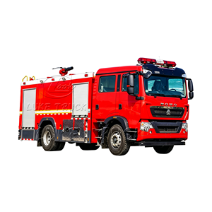 Camiones de Intervención Rápida Contra Incendios HOWO con Tanque de Agua de 6000L y Tanque de Espuma de 2000L, el Mejor Camión Contra Incendios con Precio de Descuento - Product Image 1