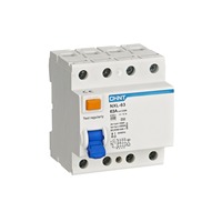 Disjoncteur différentiel Chint NXL-63 RCCB 2P 4P 25A 40A 63A 30mA 100mA 300mA ELCB RCD Type AC A IEC61008