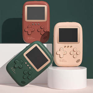 Batterie externe 500-en-1 et <span class=keywords><strong>console</strong></span> de jeu rétro FC portable avec batterie intégrée de 10000 mAh, 500 jeux intégrés, écran couleur - Product Image 1