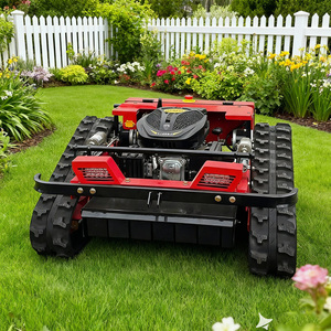 Cylindre de 1200 mm avec tondeuse à fléaux, tondeuse robotisée télécommandée, <span class=keywords><strong>tracteur</strong></span> désherbeur, tondeuse à gazon, débroussailleuse, tondeuse à gazon à rayon de braquage nul - Product Image 5