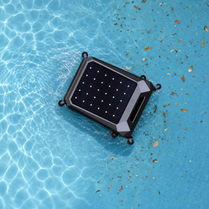 Nouveau robot de nettoyage de surface de <span class=keywords><strong>piscine</strong></span>, machine de nettoyage de <span class=keywords><strong>piscine</strong></span> intelligente à énergie solaire, collecteur de feuilles - Product Image 4