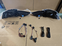 Feux arrière LED modifiés JH 12V 6000K à haut lumen, clignotants dynamiques DRL, feux de freinage pour Golf 8 8.5, mise à niveau 2020-2024