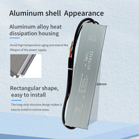 Controlador LED AC-DC Impermeable IP67, Carcasa de Aluminio de Alta Calidad, Garantía de 3 Años, Larga Vida Útil MTBF HUARON CE