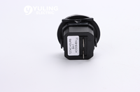 Contador de Horas Digital SH-1, Temporizador de CA/CC de 10 a 80 V, Sin Pantalla LED