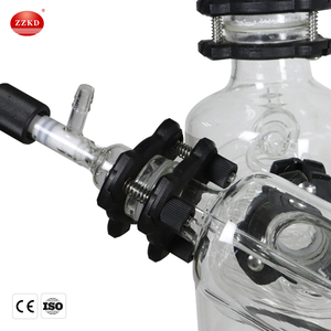 Bioréacteur de laboratoire, évaporateur rotatif sous vide, unité de distillation en verre, évaporateur rotatif industriel - Product Image 2