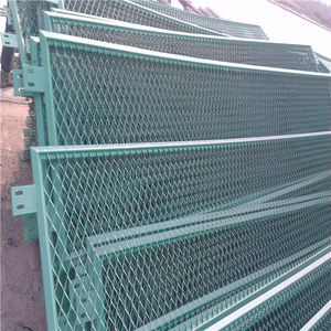 La clôture décorative résistante de diamant lambrisse la balustrade extérieure de maille augmentée par armure néerlandaise en <span class=keywords><strong>métal</strong></span> - Product Image 1