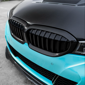 BFA Carbon Hood para <span class=keywords><strong>BMW</strong></span> 3 Series G20 G28 CS Style Engine Cover Real Carbon Fiber Car Hood Bonnet Cover con rejillas de ventilación - Product Image 5