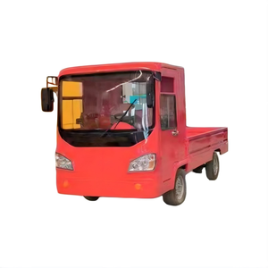 Eco-friendly Electric Flatbed <b>Transportation</b> Vehicle Railroad Construction Flatbed Truck - Product Image 5