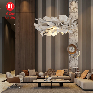 Diseño de Muebles de Interior de Alta Gama para Vestíbulos de Hotel, Vitrinas Personalizadas para Hotel, Mostradores de Exhibición de Madera para Área de Comedor - Product Image 1