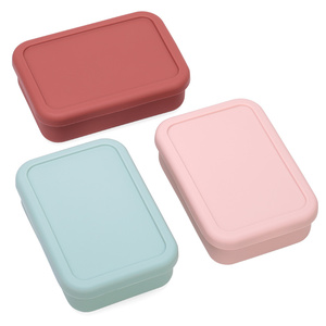 ¡Novedad de 2024! Fiambreras Tiffin de tendencia, muestra gratis de silicona para niños, contenedor de almacenamiento de alimentos Bento para embalaje de alimentos - Product Image 5