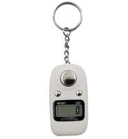 Porte-clés LED avec écran LCD, compteur numérique électronique, cadeau du Ramadan