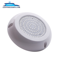 IP68 haute lumen rvb LED piscine lumière 12V entrée étanche couleur unique avec couverture de PC utiliser des bateaux étangs de natation sous-marins marins